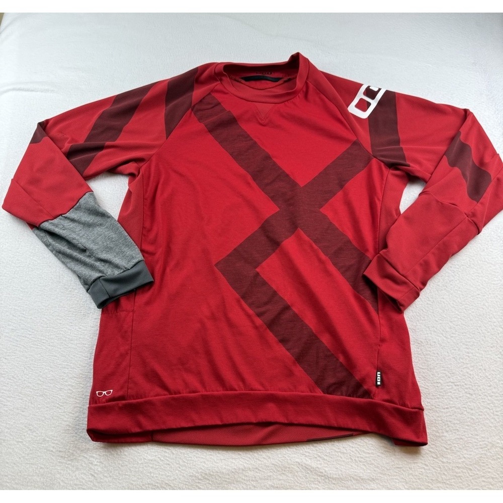 ION PRODUCTS Helium LS Tee Red Size L